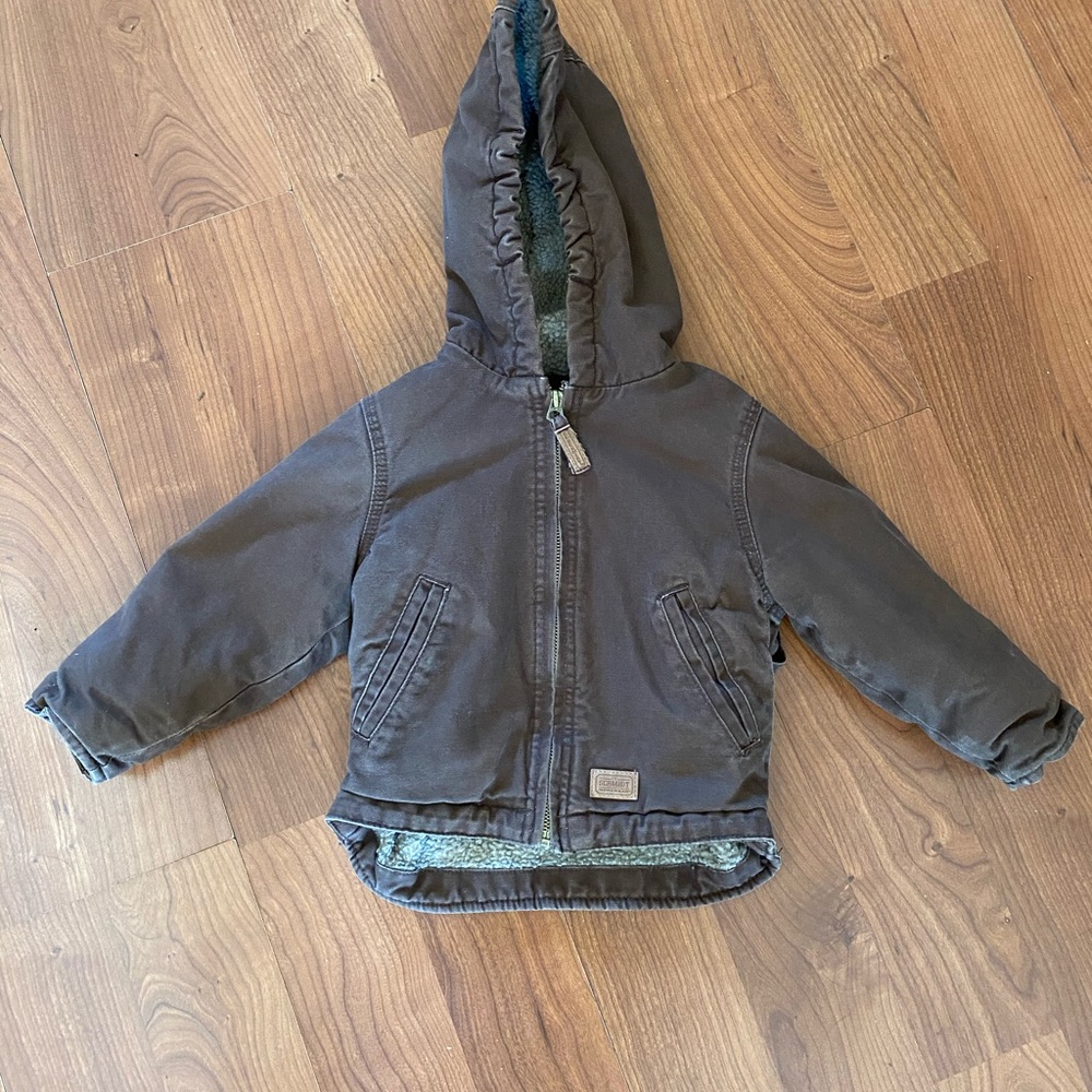 Sherpa lined work coat